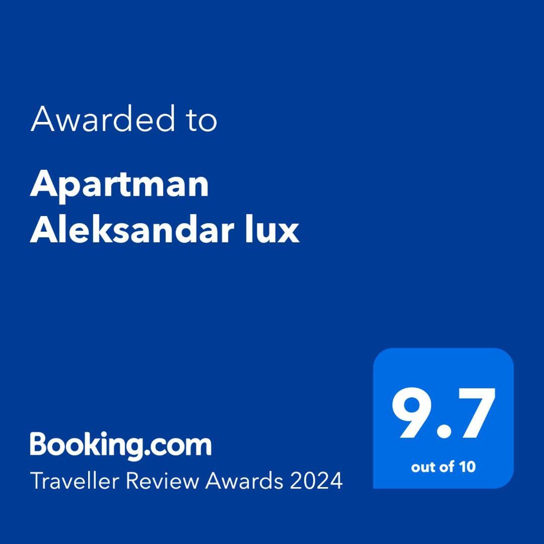 Apartman Aleksandar Lux Palić Dış mekan fotoğraf